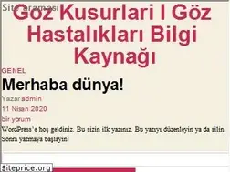 Sites similar to gozkusurlari.com
