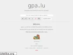 Sites similar to gpa.lu