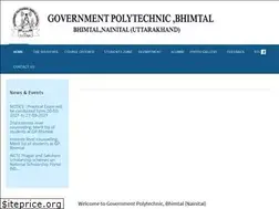Sites similar to gpbhimtal.org.in