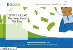 Sites similar to gpcredit.co.za
