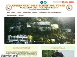Sites similar to gpcwkandaghat.nic.in