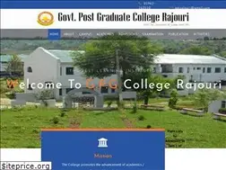 Sites similar to gpgcollegerajouri.ac.in