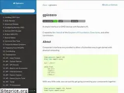 Sites similar to gpiozero.readthedocs.io