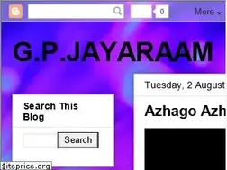 Sites similar to gpjayaraam.blogspot.in