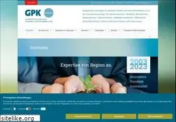 Sites similar to gpk.de
