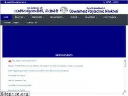 Sites similar to gpnilokheri.ac.in