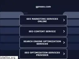 Sites similar to gpnseo.com