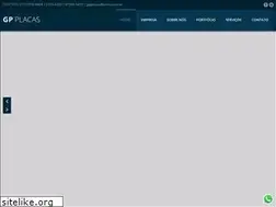 Sites similar to gpplacas.com.br