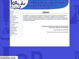 Sites similar to gpquae.iqm.unicamp.br