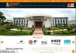 Sites similar to gprec.ac.in