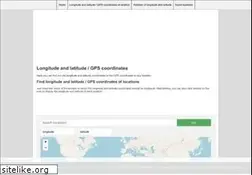 Sites similar to gps-latitude-longitude.com