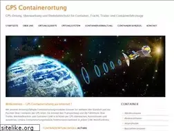 Sites similar to gpscontainerortung.de