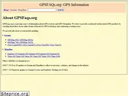 Sites similar to gpsfaqs.org