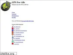 Sites similar to gpsforalle.dk