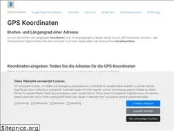 Sites similar to gpskoordinaten.de