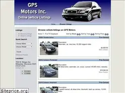 Sites similar to gpsmotors.com