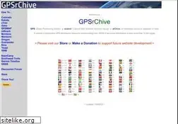 Sites similar to gpsrchive.com