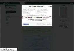 Sites similar to gpt1.com