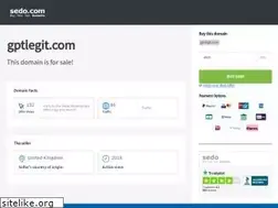 Sites similar to gptlegit.com