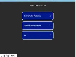 Sites similar to gpullareddy.in