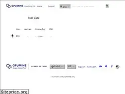 Sites similar to gpumine.org