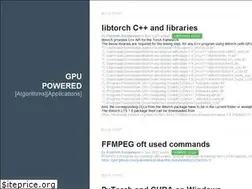 Sites similar to gpupowered.org