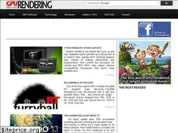 Sites similar to gpurendering.com