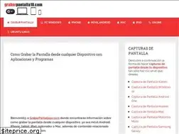 Sites similar to grabarpantalla10.com