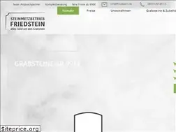 Sites similar to grabsteine-friedstein.de