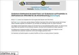 Sites similar to grabsteine-ostfriesland.de