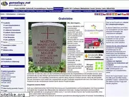 Sites similar to grabsteine.genealogy.net