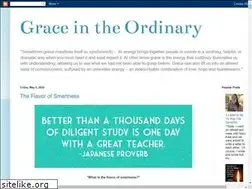 Sites similar to grace-in-the-ordinary.blogspot.com