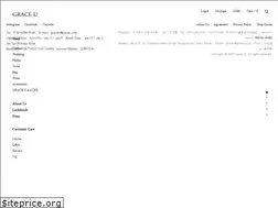 Sites similar to grace-u.com