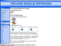 Sites similar to gracebiblestudies.org