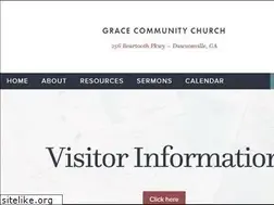 Sites similar to gracechurchdawsonville.org