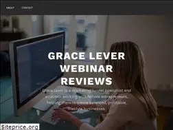 Sites similar to graceleverwebinarreviews.wordpress.com