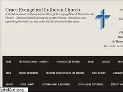 Sites similar to gracelutheranracine.net