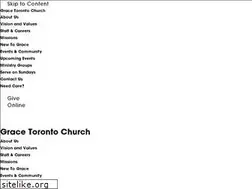 Sites similar to gracetoronto.ca