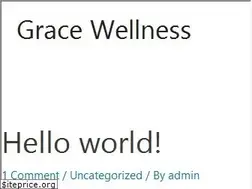 Sites similar to gracewellness.in