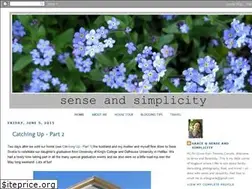 Sites similar to gracie-senseandsimplicity.blogspot.com