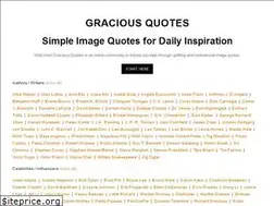 Sites similar to graciousquotes.com