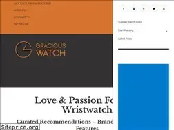 Sites similar to graciouswatch.com