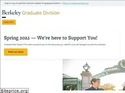 Sites similar to grad.berkeley.edu