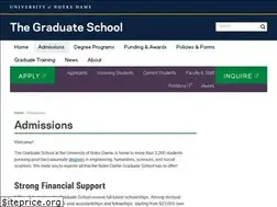 Sites similar to gradconnect.nd.edu
