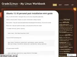 Sites similar to grade2linux.wordpress.com