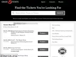 Sites similar to gradeatickets.com