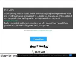 Sites similar to gradespelling.com