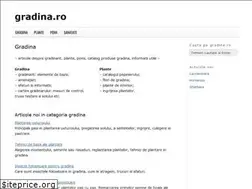 Sites similar to gradina.ro