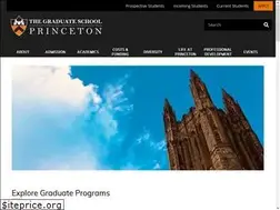 Sites similar to gradschool.princeton.edu