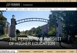 Sites similar to gradschool.purdue.edu